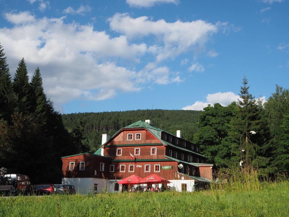 Hotel Alba Destne v Orlickych horach Esterno foto