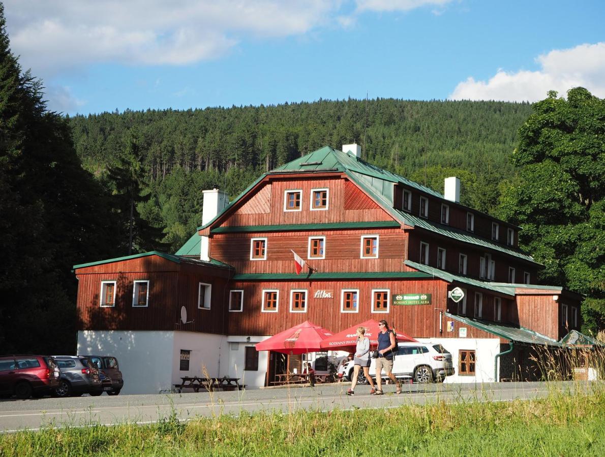 Hotel Alba Destne v Orlickych horach Esterno foto