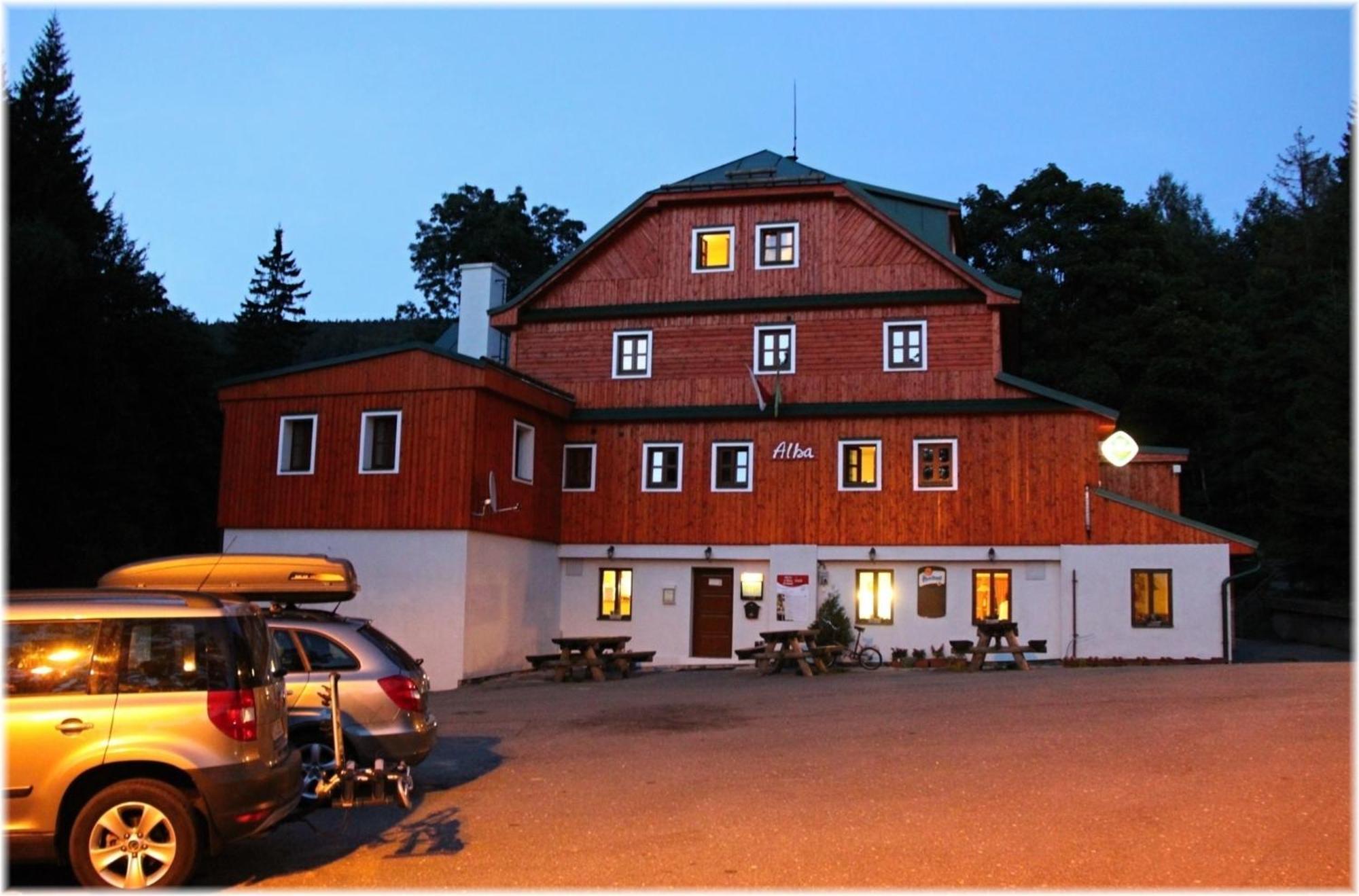 Hotel Alba Destne v Orlickych horach Esterno foto
