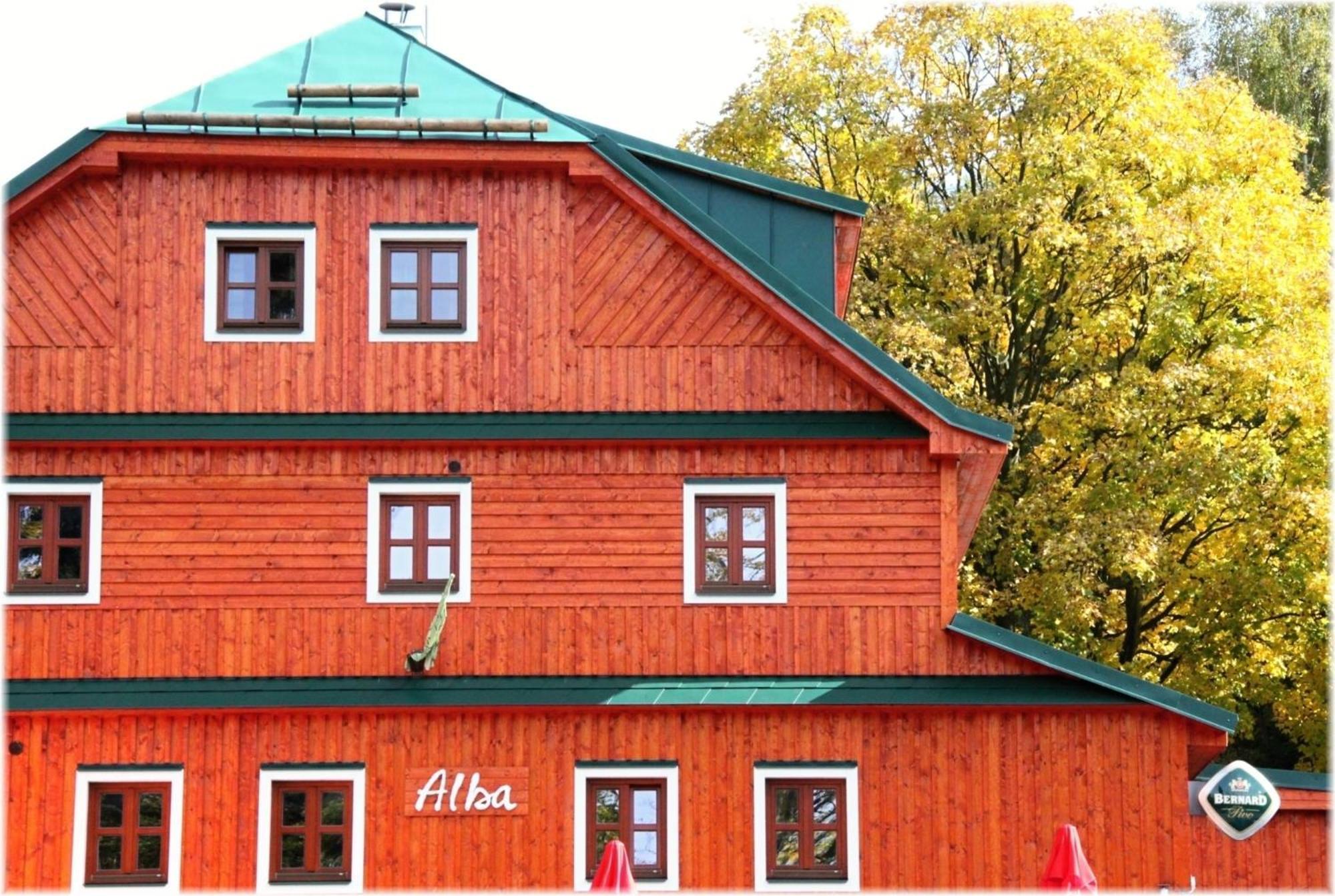 Hotel Alba Destne v Orlickych horach Esterno foto